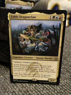 Eshki Dragonclaw NM/M Tarkir Dragonstorm MTG Magic Card - Image 1