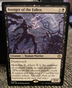 Avenger of the Fallen NM/M Tarkir Dragonstorm MTG Magic the Gathering Card - Image 1