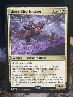 Mardu Siegebreaker NM/M Tarkir Dragonstorm MTG Magic Card - Image 1