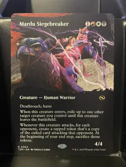 Mardu Siegebreaker SHOWCASE NM/M Tarkir Dragonstorm MTG Magic Card - Image 1