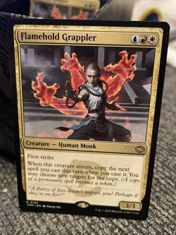 Flamehold Grappler NM/M Tarkir Dragonstorm MTG Magic Card - Image 1
