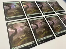 MTG MH3 Forest #0308 (Qty: 8) *FOIL* ELDRAZI ART Modern Horizons 3 MT/NM - Image 3