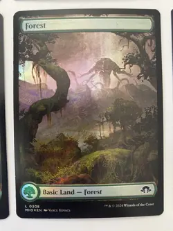 MTG MH3 Forest #0308 (Qty: 8) *FOIL* ELDRAZI ART Modern Horizons 3 MT/NM - Image 4