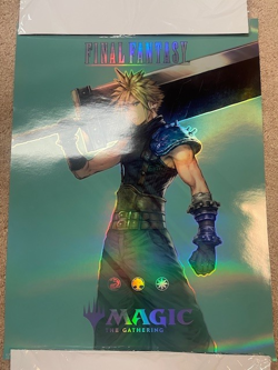 Magic the Gathering: Final Fantasy - Cloud Foil Promo Poster from PAX 2025! - Image 2