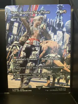 Vaan Aspiring Sky Pirate / Captain Lannery Storm NM/M Final Fantasy MTG Magic - Image 1
