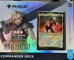 Magic The Gathering Final Fantasy Limit Break Commander Deck Collectors Edition - Image 1