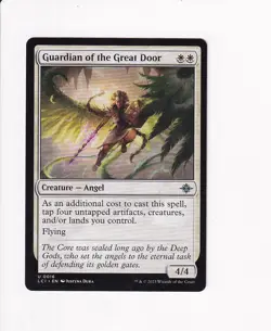 2023 MTG MAGIC THE LOST CAVERNS OF IXALAN GUARDIAN OF THE GREAT DOOR - Image 1