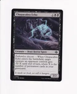 2023 MTG MAGIC THE LOST CAVERNS OF IXALAN CHUPACABRA ECHO - Image 1
