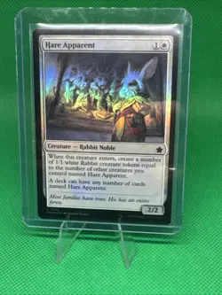 Hare Apparent (Foil) - Foundations (FDN) #15 - Image 1