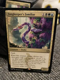 Fangkeeper's Familiar NM/M Tarkir Dragonstorm MTG Magic Card - Image 1