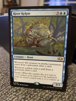 River Kelpie NM/M Tarkir Dragonstorm Commander MTG Magic Card - Image 1