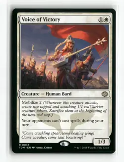 Voice of Victory Tarkir: Dragonstorm Regular - Image 1