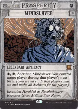 Mindslaver Outlaws of Thunder Junction: Breaking News Magic MTG NM - Image 1