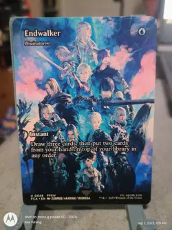 MTG Endwalker - Brainstorm (Showcase) Final Fantasy: Through The Ages #28 - Image 1