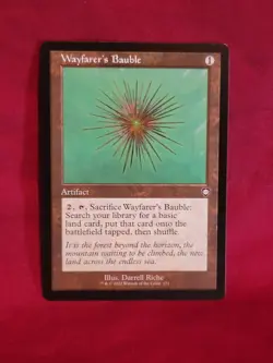MTG Magic The Gathering Wayfarer’s Bauble Retro Frame Artifact - Image 1