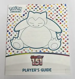 Pokemon TCG Scarlet and Violet 151 Players Guide ETB Checklist Booklet - Image 1