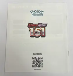 Pokemon TCG Scarlet and Violet 151 Players Guide ETB Checklist Booklet - Image 2