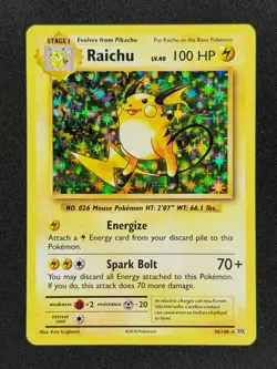 Raichu Holo 36 Pokemon Evolutions 2016 LP- 🔥🔥🔥 - Image 1