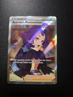 Pokemon Sword & Shield Brilliant Stars Acerola’s Premonition TG24/TG30 FA - Image 1