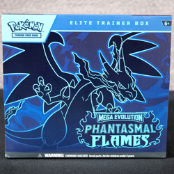Pokemon Mega Evolutions Phantasmal Flames Elite Trainer Box ETB - Factory Sealed - Image 1