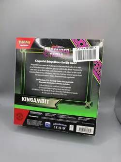 Pokemon TCG Shrouded Fable Kingambit Illustration Collection Box - New & Sealed - Image 4