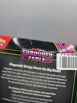 Pokemon TCG Shrouded Fable Kingambit Illustration Collection Box - New & Sealed - Image 5