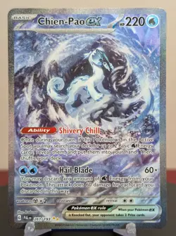 Pokemon Chien-Pao ex #261/193 English Paldea Evolved - Image 1