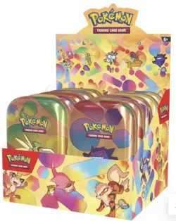Pokemon 151 Mini Tin Display FACTORY SEALED CASE (4 Displays ) - Image 2