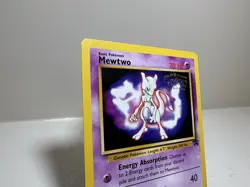 Pokemon TCG Mewtwo #3 Black Star Promo the First Movie 1999 LP - Image 3