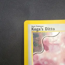 KOGA'S DITTO 2000 POKEMON GYM CHALLENGE HOLO RARE 10/132 Q3726 LP+ - Image 2