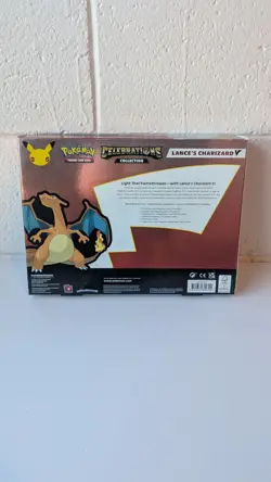 Pokemon TCG: Celebrations Collection Box Lance's Charizard V Sealed 820650809392 - Image 2