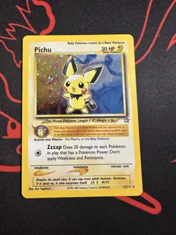 2000 Pokemon Neo Genesis Pichu Holo #12/111 - Image 1