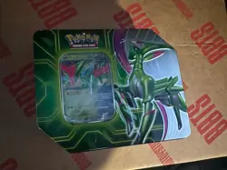 Pokemon TCG: Paradox Destinies Iron Leaves ex Tin New Sealed - Image 1