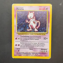 Pokemon TCG Karte - Mewtu Mewtwo 10/102 - Base Set Basis - Holo Rare Deutsch - Image 2