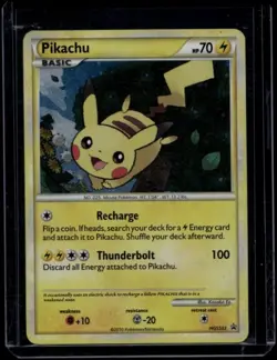 Pokemon TCG Pikachu HGSS03 Promo Holo HP - Image 1