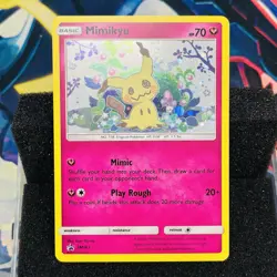Pokemon TCG - Mimikyu SM163 Sun & Moon Holo Ultra Rare Black Star Promo - Image 1