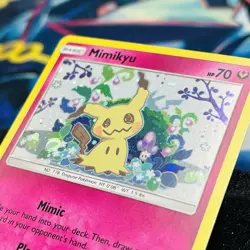 Pokemon TCG - Mimikyu SM163 Sun & Moon Holo Ultra Rare Black Star Promo - Image 3