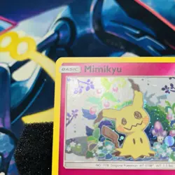 Pokemon TCG - Mimikyu SM163 Sun & Moon Holo Ultra Rare Black Star Promo - Image 5