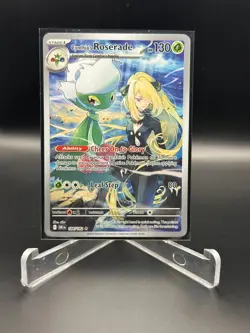 2025 Pokemon Scarlet & Violet Destined Rivals 184/182 Cynthia's Roserade IR #1 - Image 1