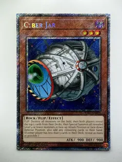 Cyber Jar Platinum Secret Rare RA03-EN095 Yugioh 1st Edition Gem Mint💎 - Image 1