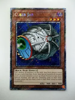 Cyber Jar Platinum Secret Rare RA03-EN095 Yugioh 1st Edition Gem Mint💎 - Image 3