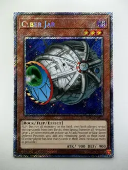 Cyber Jar Platinum Secret Rare RA03-EN095 Yugioh 1st Edition Gem Mint💎 - Image 5