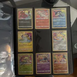 Pokemon and Yugioh TCG Modern Card Binder Ungraded Collection - Image 1