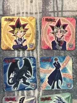 1996 “YUGIOH” PANINI STAX magnet Lot of 32 Different Magnets 50+ Total (P288) - Image 3