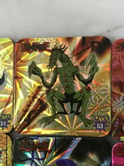 Yu-Gi-Oh! “STAX-HOLOGRAM PARALLEL-MAGNETS” Lot of 10 Panini 2003 (P133) - Image 3
