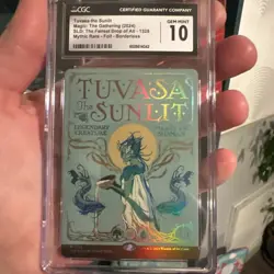MTG English Tuvasa the Sunlit Mythic Borderless Foil Secret Lair CGC 10 🔥 - Image 1