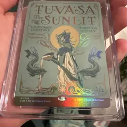 MTG English Tuvasa the Sunlit Mythic Borderless Foil Secret Lair CGC 10 🔥 - Image 2