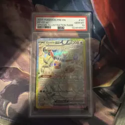 Eevee EX Prismatic Evolution Holo Card 167/131 PSA 10 Gem Mint - Image 1