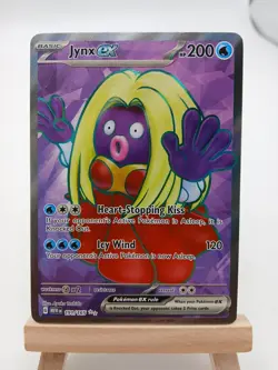 Jynx EX 191/165 - Scarlet & Violet 151 MEW - Full Art Holo LP Pokemon Card - Image 1