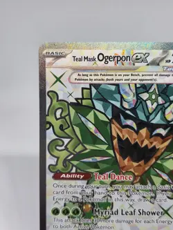 Pokemon TCG Teal Mask Ogerpon ex 166 Sv: Scarlet & Violet Promo Cards Holo Tera - Image 2